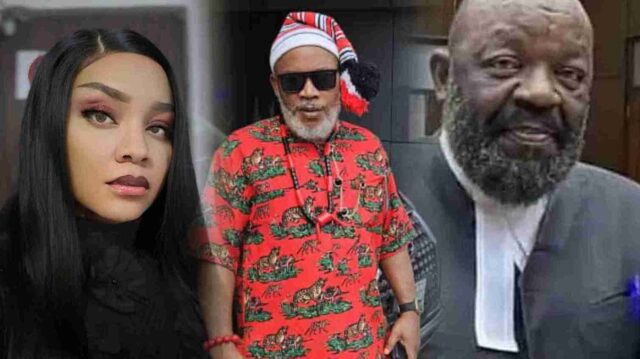Nnamdi Kanu’s Brother’s Wife Cries Out As Husband, Barr. Ejimakor Remanded In Kuje Prison After Peaceful Protest Nnamdi Kanu’s Brother Wife Cries Out As Husband, Barr. Ejimakor Remanded In Kuje Prison After Peaceful Protest