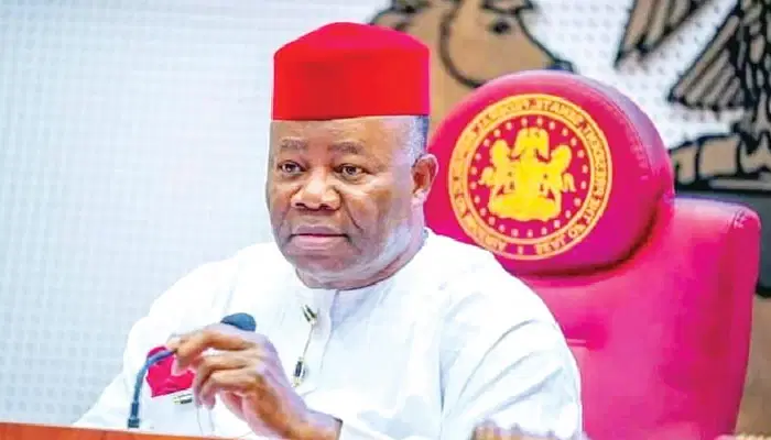 GODSWILL-AKPABIO "Senate Won’t Allow Members Hold Legislature Hostage" – Akpabio