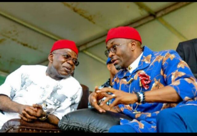 “Abia Needs Good Governance, Not Propaganda” – Deputy Speaker Kalu Tells Gov Otti Benjamin Kalu Needs Tutorial More Than He Needs Micro Phone - Gov. Otti Lampoons Deputy Speaker, Kalu