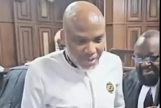 Court Adjourns Kanu’s Case To October 16 After NMA Fails To File Health Assessment Court Adjourns Kanu’s Case To October 16 After NMA Fails To File Health Assessment