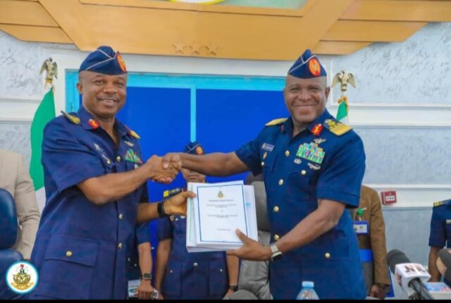 AVM Aneke Takes Over As 23rd Chief Of The Air Staff AVM Aneke Takes Over As 23rd Chief Of The Air Staff