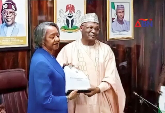 Mahmood Yakubu Steps Down As INEC Boss, Hands Over To Agbamuche-Mbu Mahmood Yakubu Steps Down As INEC Boss, Hands Over To Agbamuche-Mbu