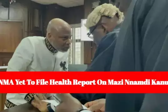 Court Adjourns Nnamdi Kanu’s Trial To October 16 Over Missing NMA Medical Report (Video) Court Adjourns Nnamdi Kanu’s Trial To October 16 Over Missing NMA Medical Report (Video)
