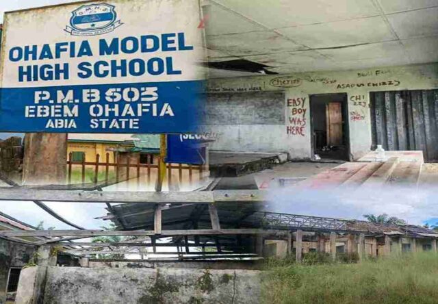 “We Built The Schools, Govt Abandoned Them” — Outcry As Ebem Ohafia Schools Collapse (Photos, Video)