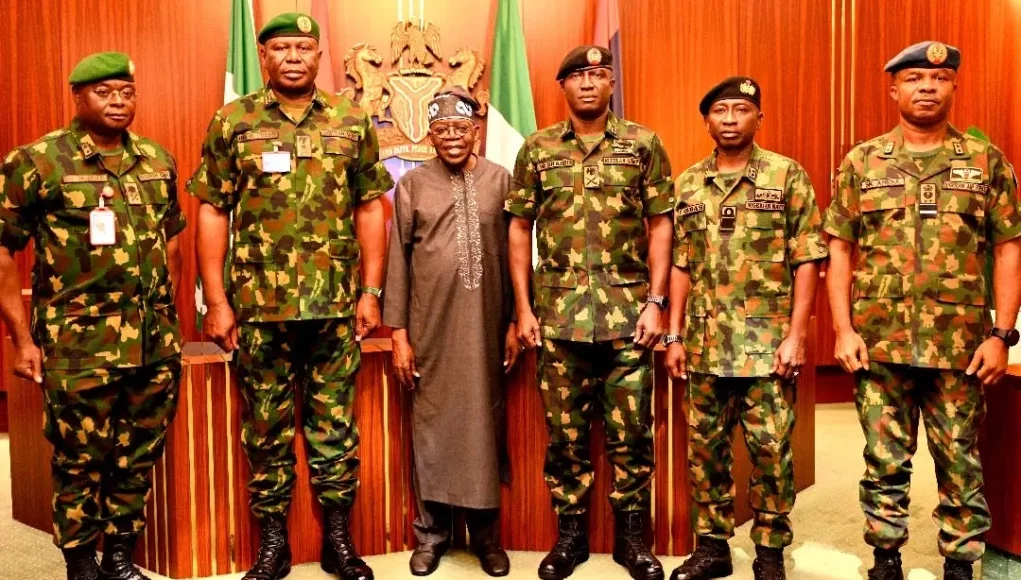 new service chiefs Newly Appointed Service Chiefs Affirms Unwavering Commitment To National Security