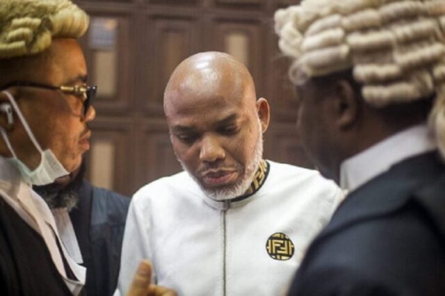 IPOB Rejects Court’s Life Sentence For Nnamdi Kanu IPOB Rejects Court's Life Sentence For Nnamdi Kanu