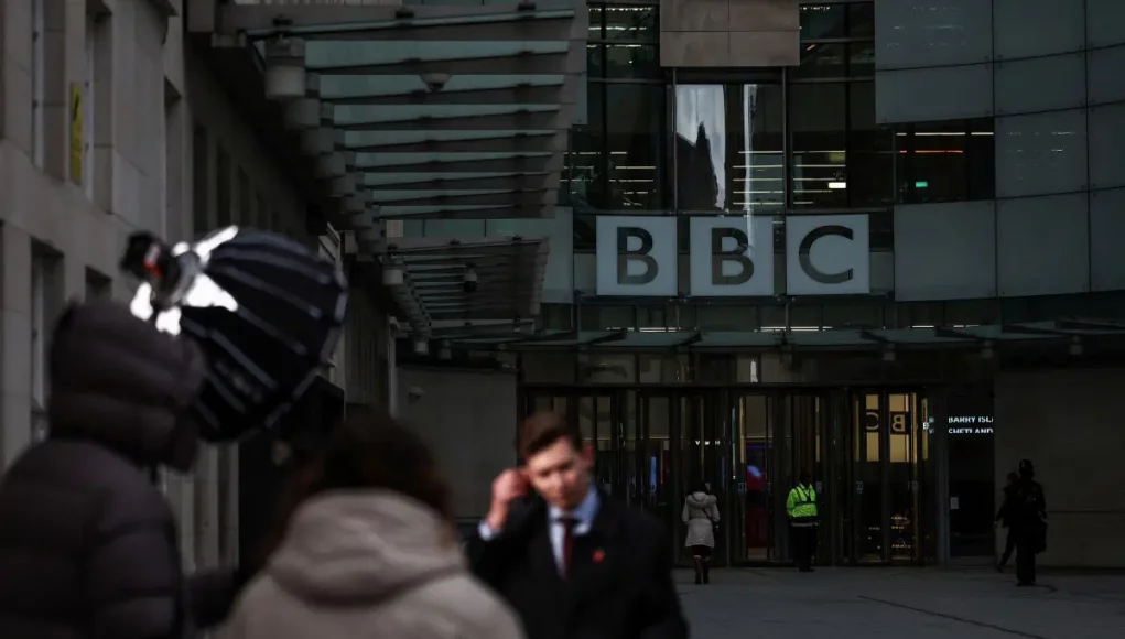 AFP__20251111__83PG9GY__v1__MidRes__BritainMediaBbcUsTrump Trump Threatens $1 Billion Lawsuit Against BBC Over “Misleading” Speech Edit