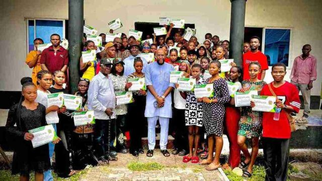 Hon. Ibe Osonwa Awards Full Tuition Scholarships To 200 Students From Arochukwu/Ohafia Fed. Constituency (Photos) Hon. Ibe Osonwa Awards Full Tuition Scholarships To 200 Students From Arochukwu/Ohafia Fed. Constituency (Photos)