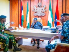 Tinubu Meets Military, Police Chiefs In Abuja Over Security Concern Tinubu Meets Military, Police Chiefs In Abuja Over Security Concern