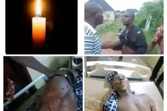 Tragedy Strikes in Imo as Vigilante Kills Colleague at Burial Ceremony Tragedy Strikes in Imo as Vigilante Kills Colleague at Burial Ceremony