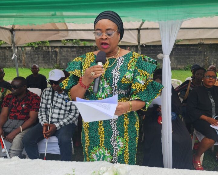First Lady Priscilla Otti Reaffirms Commitment To Inclusion, Stands With Visually Impaired In Abia