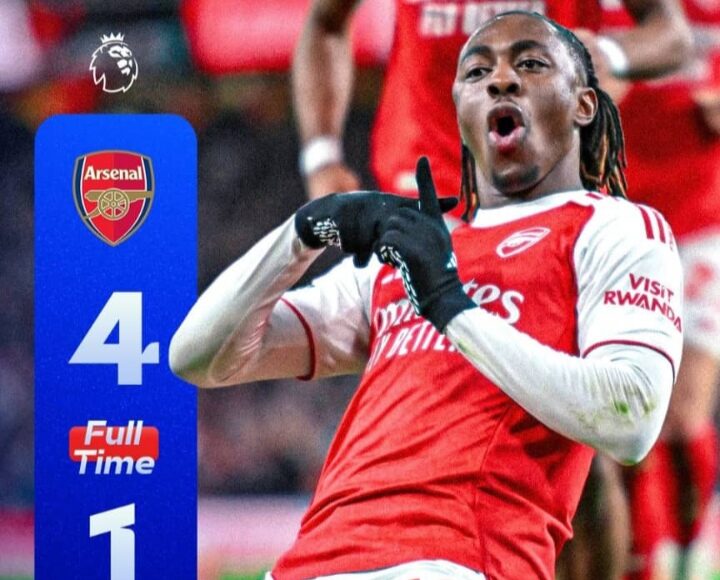 Eze's Hat Trick Boost Arsenal's Win Over Tottenham