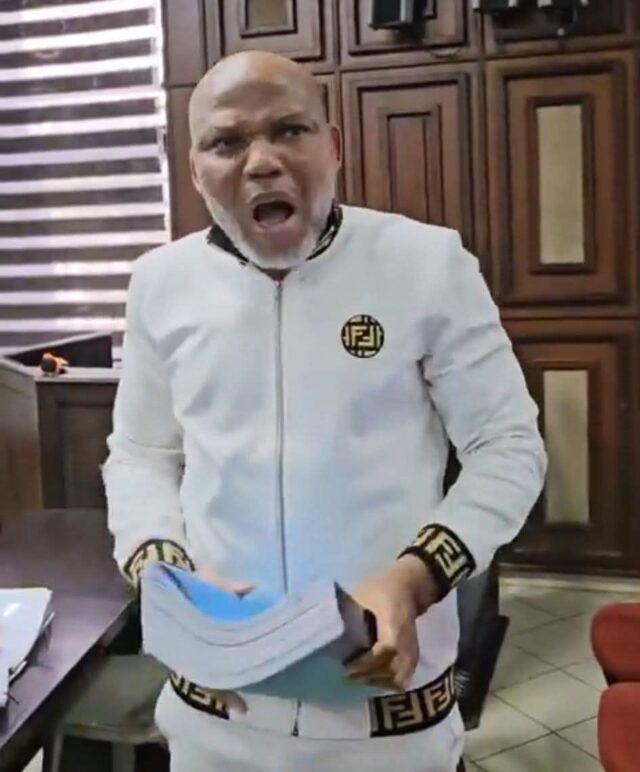 Court Sentences IPOB Leader Nnamdi Kanu To Life Imprisonment Court Sentences IPOB Leader Nnamdi Kanu To Life Imprisonment