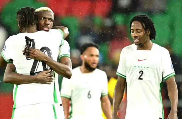 Osimhen Reflects On Missed Chance Against Gabon Osimhen Reflects On Missed Chance Against Gabon