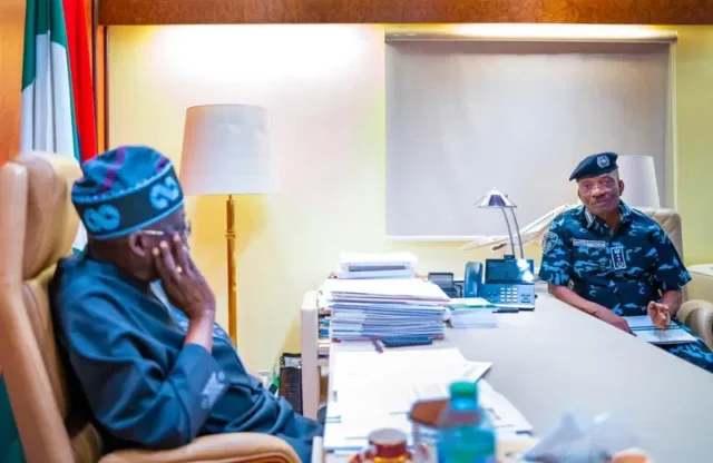 Tinubu Withdraws Police Officer For VIPs Tinubu Withdraws Police Officer For VIPs