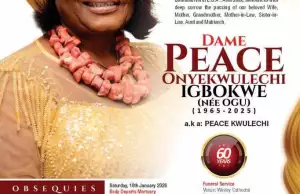 Igbokwe Family Commences Burial Preparations For Late Matriarch Late Dame Peace Igbokwe