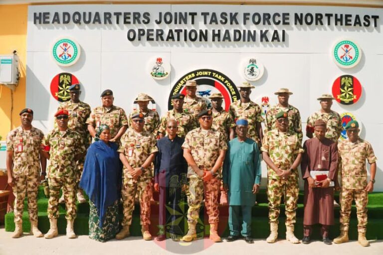 JTF Military, NYSC Commits To Strengthened Partnership For Corps Members’ Safety In Borno