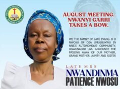 Popular Entertainer ‘Nwayi Garri’ Who Died During August Meeting Performance In Abia, Set For Burial Dec 16 Popular Entertainer ‘Nwayi Garri’ Who Died During August Meeting Performance In Abia Set For Burial Dec 16