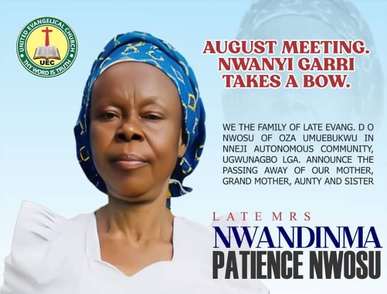 Nwanyi Garri Burial mini Popular Entertainer ‘Nwayi Garri’ Who Died During August Meeting Performance In Abia Set For Burial Dec 16