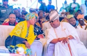 Remi Tinubu Dismisses Public Backlash Over Interaction with Gov. Adeleke Remi Tinubu Dismisses Public Backlash Over Interaction with Gov. Adeleke