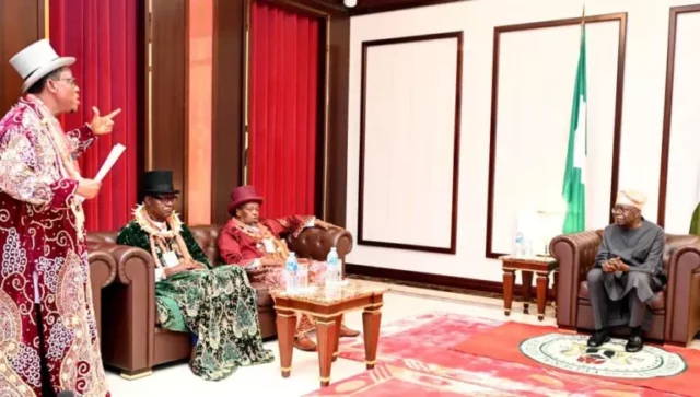Tinubu Meets Niger Delta Leaders, Reaffirms Commitment To Curb Terrorism, Banditry Tinubu Meets Niger Delta Leaders, Reaffirms Commitment To Curb Terrorism, Banditry
