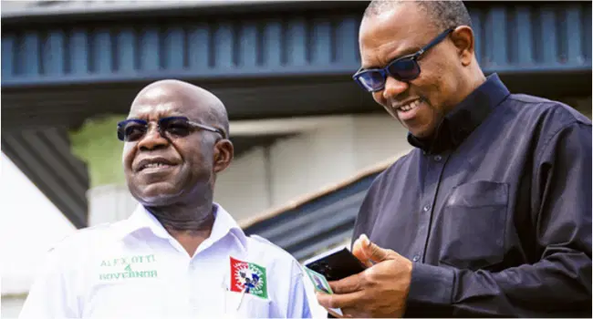 Alex-Otti-Peter-Obi Gov. Otti Re-affirms Commitment To Labour Party, Dismiss Defection Rumour