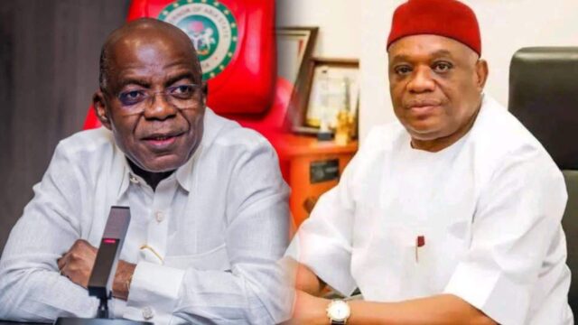 Senator Kalu Insists APC Will Retain Abia, Criticizes Gov. Otti’s Political Structure (VIDEO) Senator Kalu Insists APC Will Retain Abia, Criticizes Gov. Otti’s Political Structure (VIDEO)