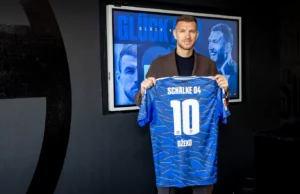 Veteran Striker Edin Dzeko Joins Schalke On 6-month Deal Veteran Striker Edin Dzeko Joins Schalke On 6-month Deal