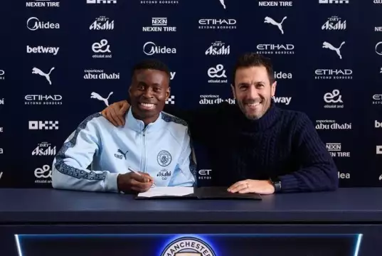 Man City Officially Signs Marc Guéhi Until 2031 Man City Officially Signs Marc Guéhi Until 2031