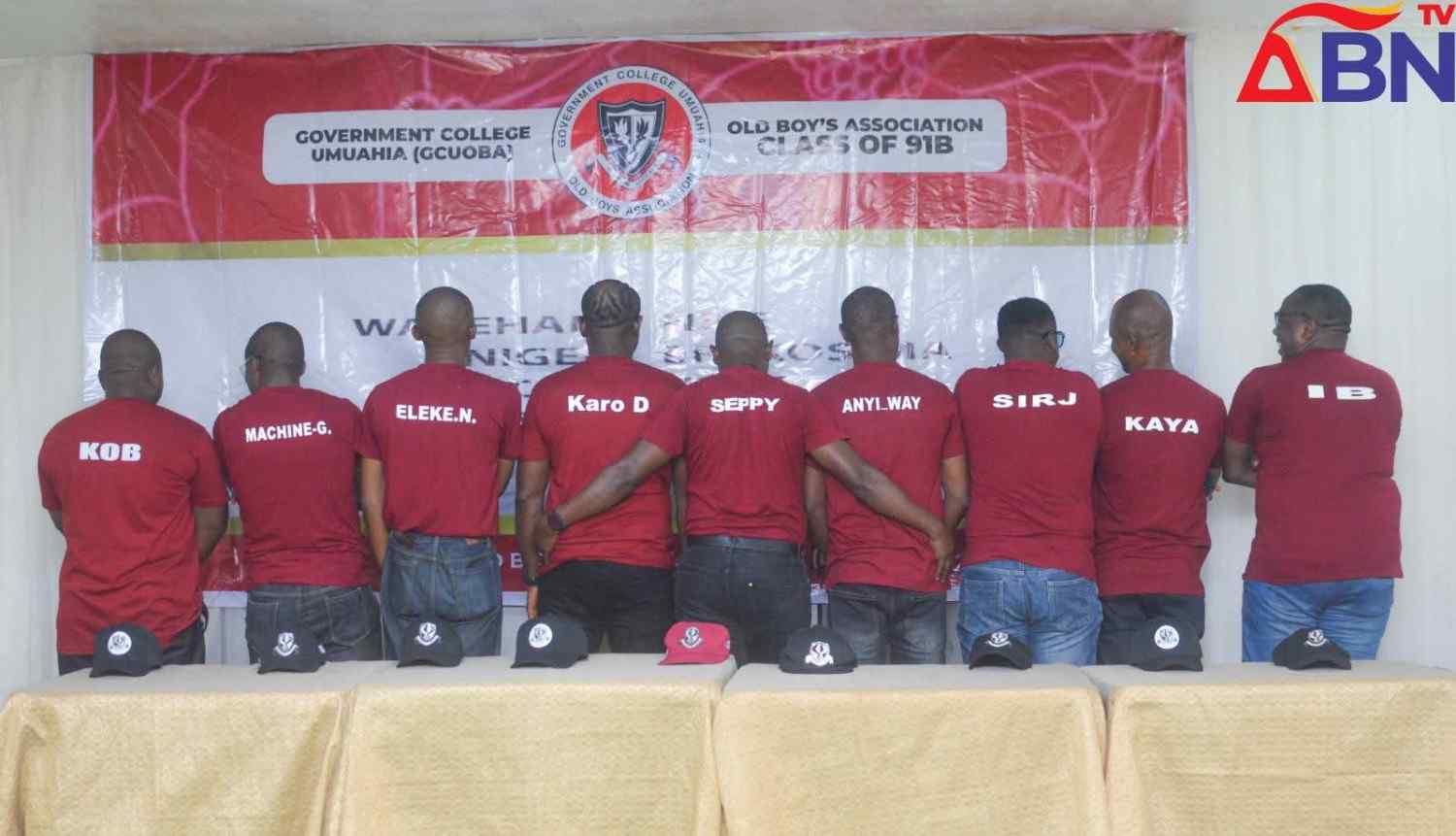 Government College Umuahia Old Boys (Class of 91B) Hold Reunion, Celebrate Golden Bonds and Timeless Memories (Photos + Video) Government College Umuahia Old Boys (Class of 91B) Hold Reunion, Celebrate Golden Bonds and Timeless Memories (Photos)