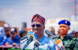 Okpebholo Condemns Protester’s Attack On Monarch’s Palace Okpebholo Condemns Protester's Attack On Monarch’s Palace