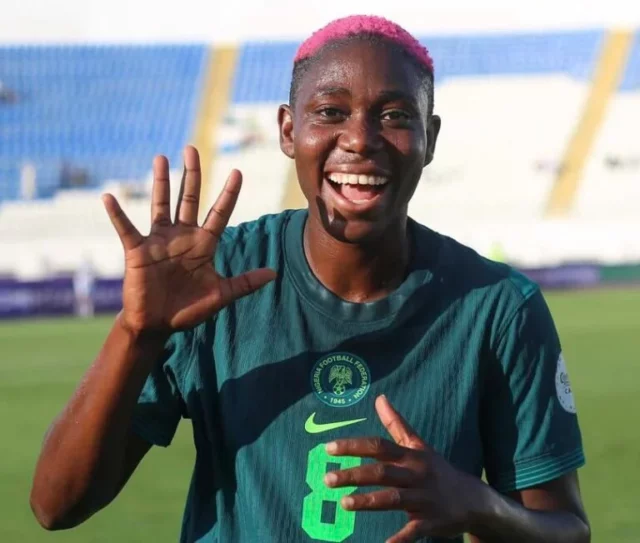 Oshoala Urges CAF To Consider Other African Nations-led AFCON Co-hosting Oshoala Urges CAF To Consider Other African Nations-led AFCON Co-hosting
