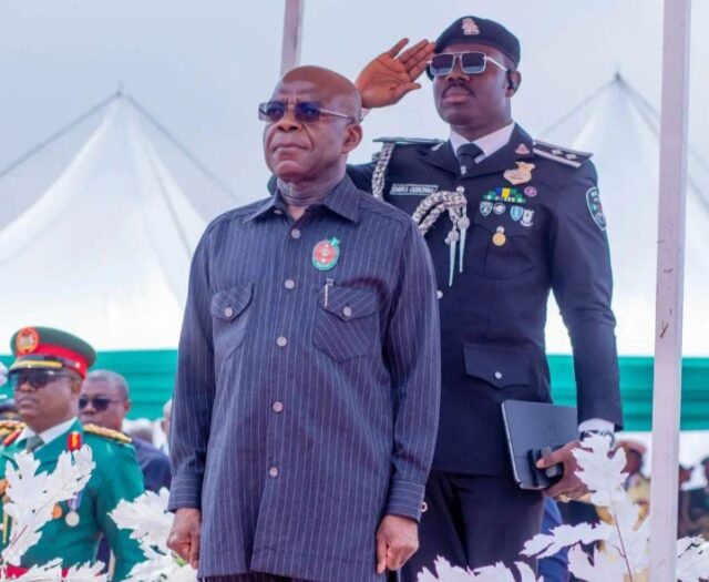 Abia Now Among Nigeria’s Safest States, Says Otti at Remembrance Day Event