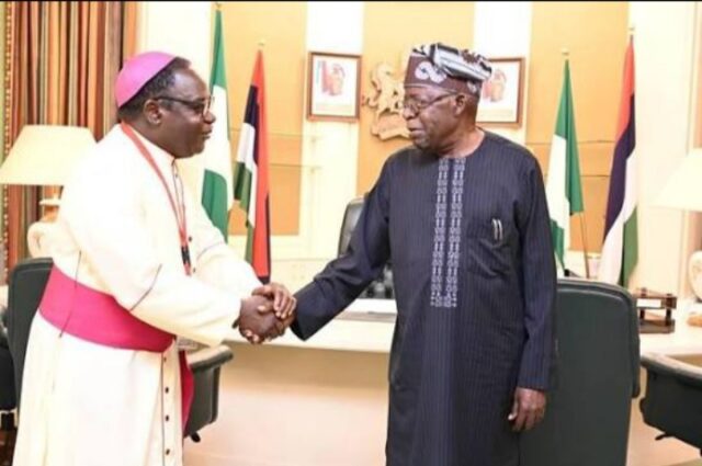 President Tinubu May Pick Bishop Kukah As Running Mate In 2027 President Tinubu May Pick Bishop Kukah As Running Mate In 2027