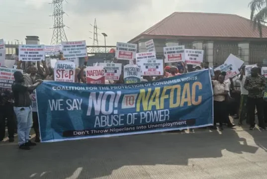Sachet Alcohol Ban: Consumer Rights Groups Threaten Shutdown Of NAFDAC Offices Sachet Alcohol Ban: Consumer Rights Groups Threaten Shutdown Of NAFDAC Offices