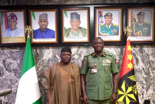COAS Partners Taraba Govt To Launch Offensive Against Terrorism COAS Partners Taraba Govt To Launch Offensive Against Terrorism