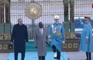 Tinubu Missteps During Reception Parade In Turkey Tinubu Missteps During Reception Parade In Turkey
