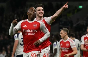 Arsenal Win 4-1 At Tottenham To Boost EPL Title Bid Arsenal Win 4-1 At Tottenham To Boost EPL Title Bid