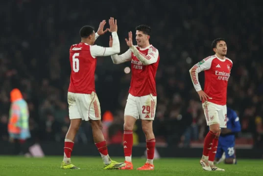 Havertz’ Goal Pushes Arsenal To Carabao Cup Final After Eight Years Havertz' Goal Pushes Arsenal To Carabao Cup Final After Eight Years