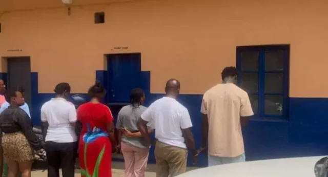 Ghana Police Crack Down On Prostitution Ring, Arrest 12 Nigerians Ghana Police Crack Down On Prostitution Ring, Arrest 12 Nigerians