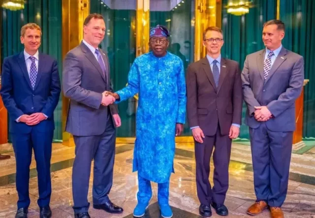 Tinubu Welcomes US Military Delegation At Aso Rock Tinubu Welcomes US Military Delegation At Aso Rock