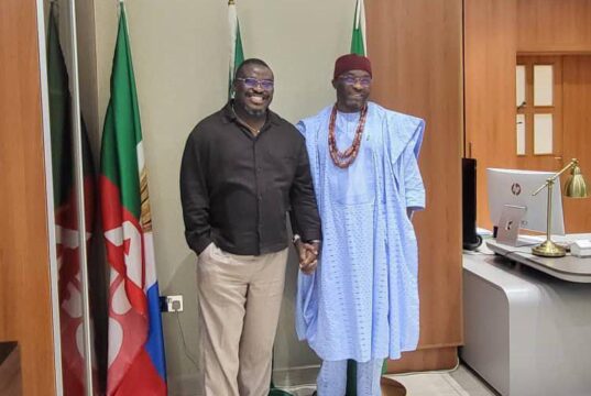 Mayor Igbokwe Congratulates Deputy Speaker Kalu On Legislator Of The Year Award Mayor Igbokwe Congratulates Deputy Speaker Kalu On Legislator Of The Year Award