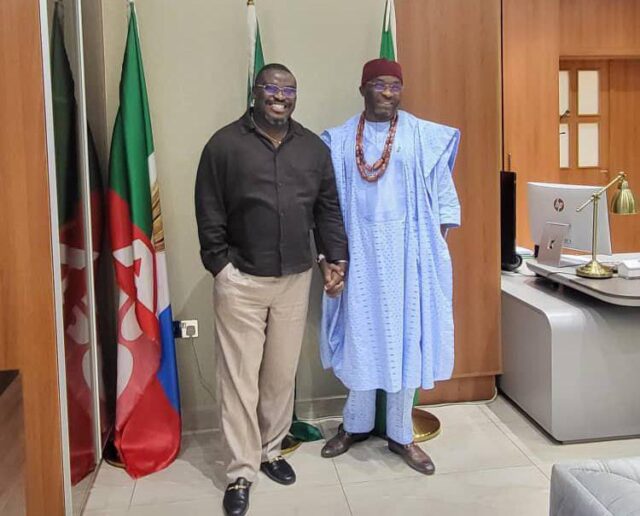 Mayor Igbokwe Congratulates Deputy Speaker Kalu On Legislator Of The Year Award Mayor Igbokwe Congratulates Deputy Speaker Kalu On Legislator Of The Year Award