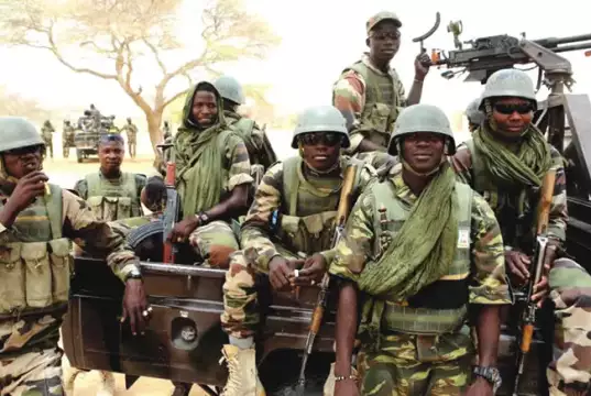 Troops Arrest 3 Suspects Conveying Fabrics To Boko Haram, ISWAP Troops Arrest 3 Suspects Conveying Fabrics To Boko Haram, ISWAP