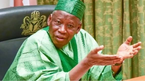 images Ganduje Expresses Concern Over Fire Impact on Tinubu's Aviation Reforms