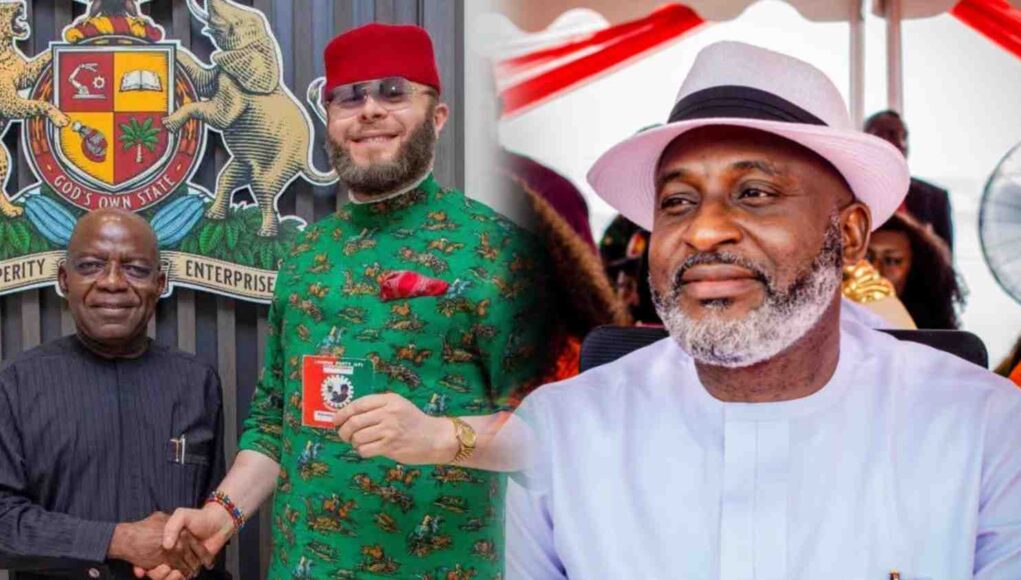 Hon. Amobi Ogah Welcomes Alex Ikwechegh To Labour Party