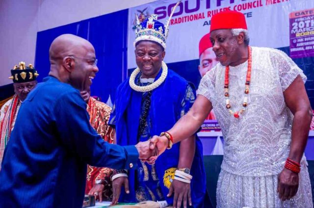 Gov. Otti Urges Unity, Justice As Southeast, South-South Monarchs Converge In Abia (Photos) Gov. Otti Urges Unity, Justice As Southeast, South-South Monarchs Converge In Abia (Photos)