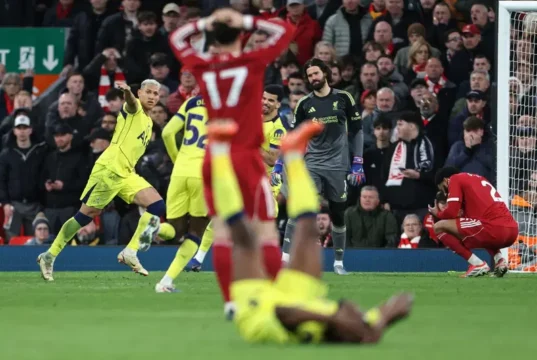 Tottenham’s Richarlison Equalised Goal Against Liverpool Ends Losing Streak Tottenham's Richarlison Equalised Goal Against Liverpool Ends Losing Streak