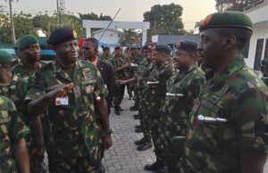 COAS Commends Task Force’ Commitment To Fight Against Insecurity COAS Commends Task Force’ Commitment To Fight Against Insecurity