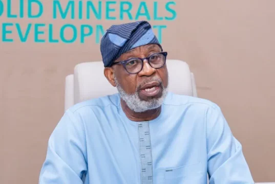 Solid Minerals: FG Attracts Over $2.6bn FDI In 2 yrs —Alake Solid Minerals: FG Attracts Over $2.6bn FDI In 2 yrs —Alake